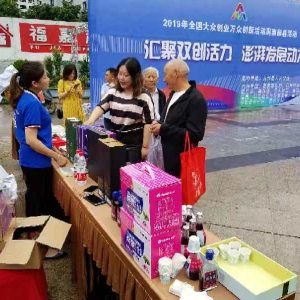 2019大众创业.万众创新活动启动仪式在新世纪广场举行